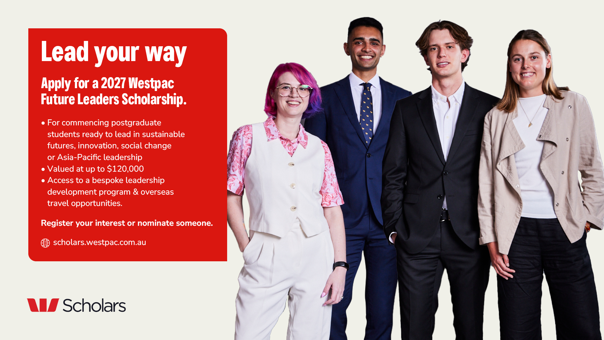 Westpac Marketing for 2027